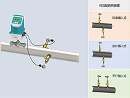 <b>超声波流量计V法安装</b>