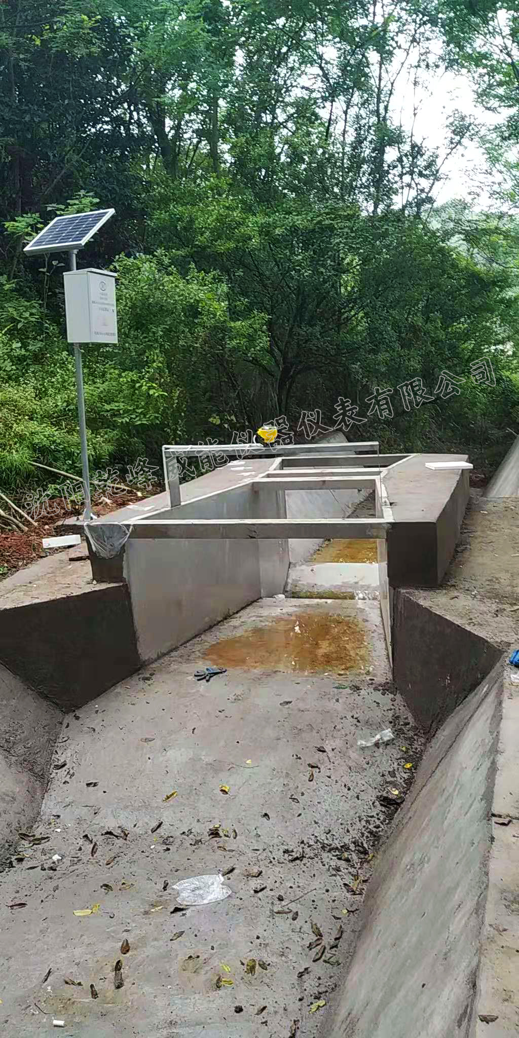 配合明渠流量计测量的巴歇尔槽