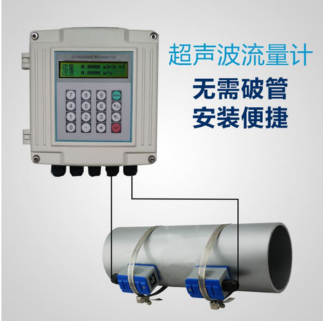 分体式超声波流量计(铸铝外壳)